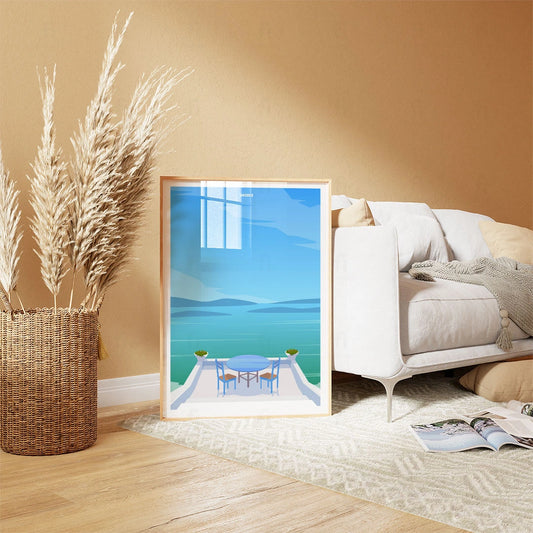 Poster Greece, Corfu Island