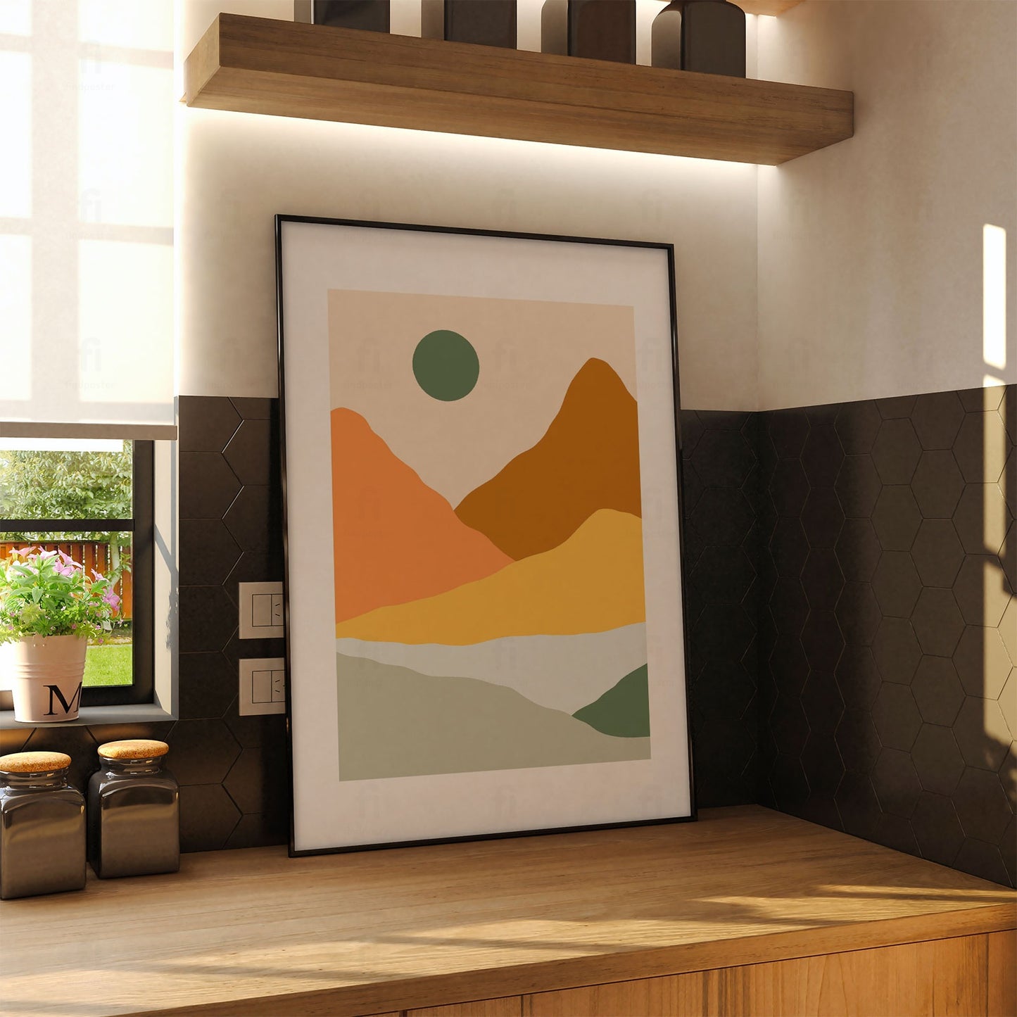 Scenic Hills Poster