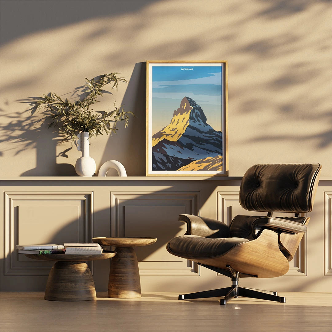 Poster Switzerland, Matterhorn