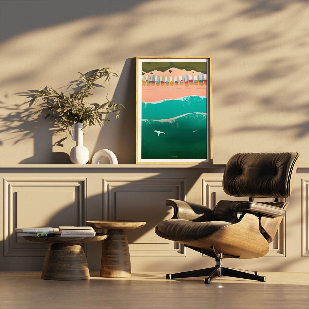 Melbourne, Brighton Beach poster