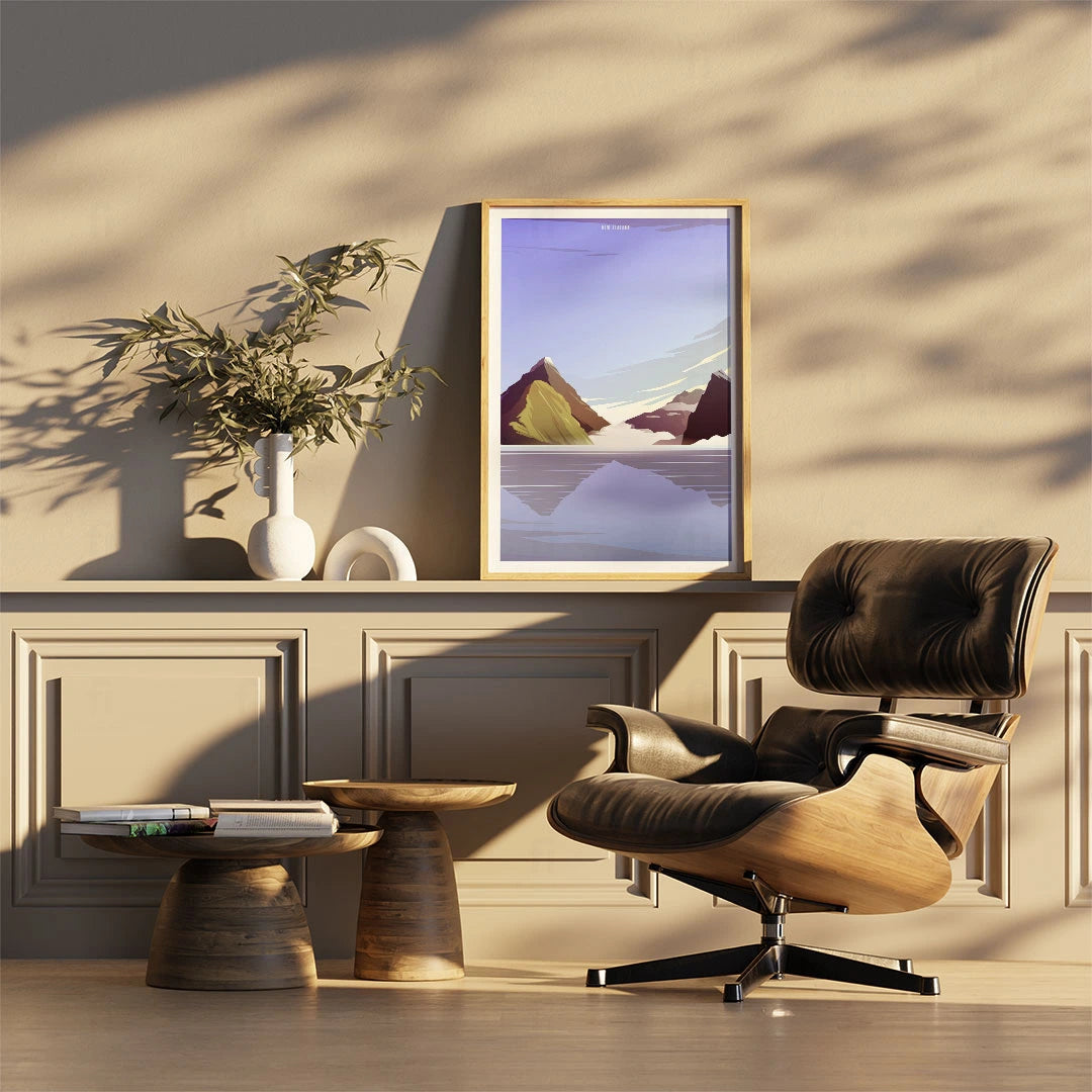Poster New Zealand, Fiordland
