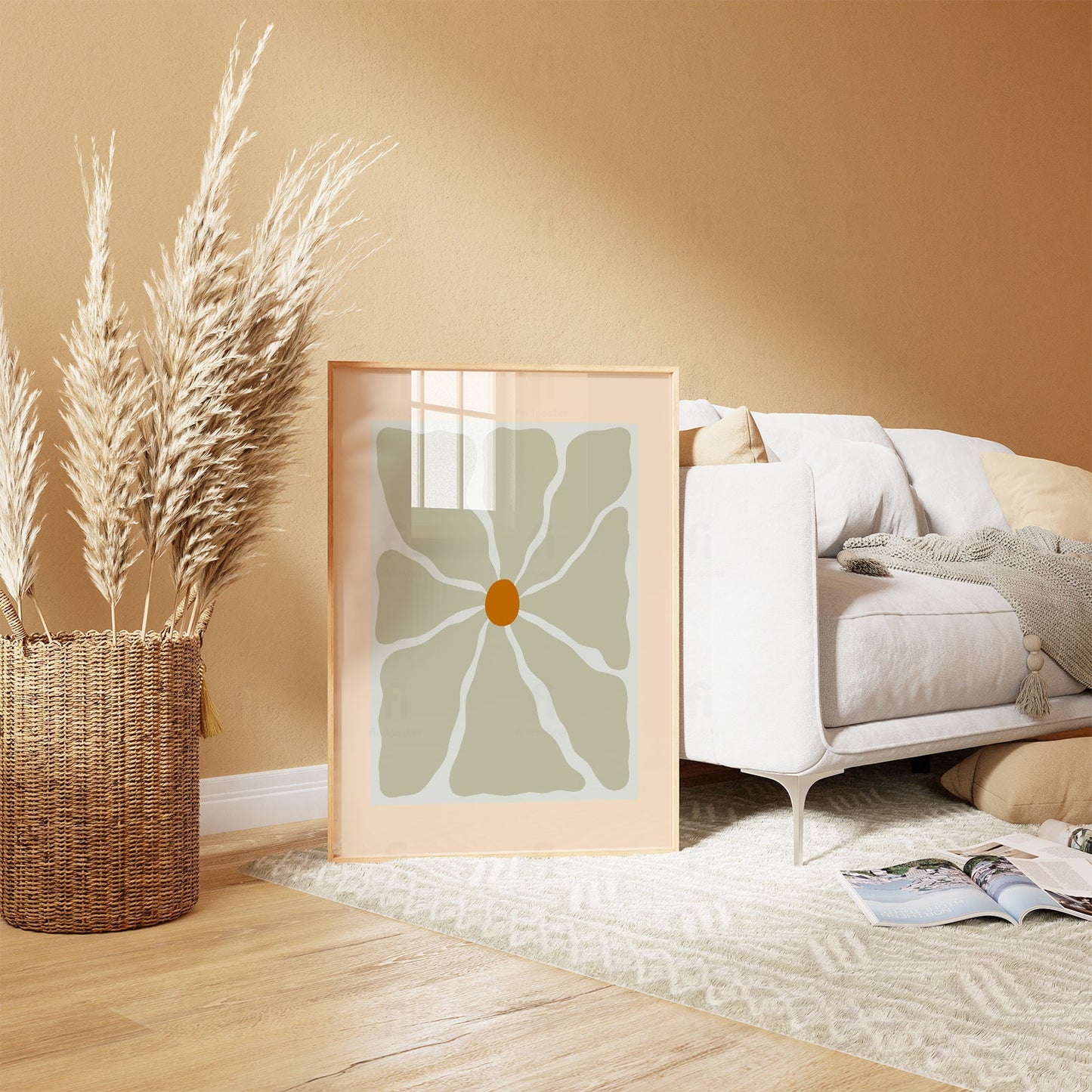 Serene Blossom Poster