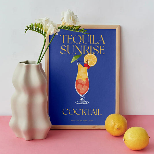 Tequila Sunrise Poster