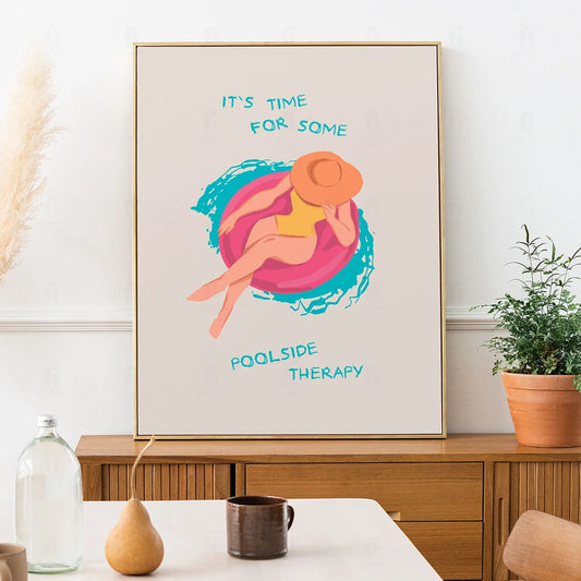 Poster Pool Therapy