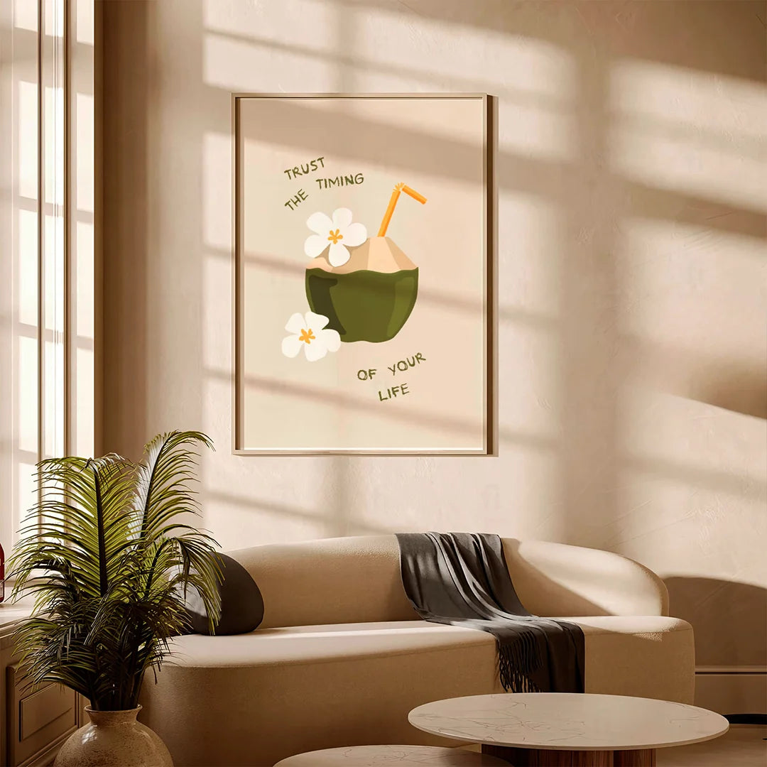 Poster Trust the time