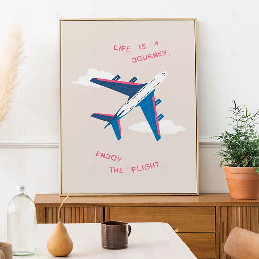 Life is a journey poster