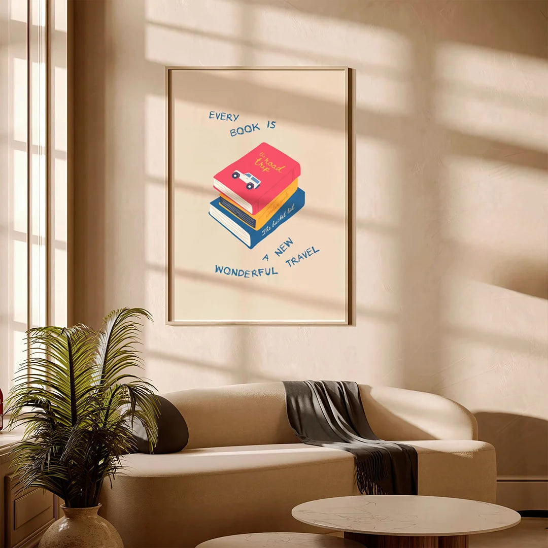 Poster Every book is a new, wonderful journey