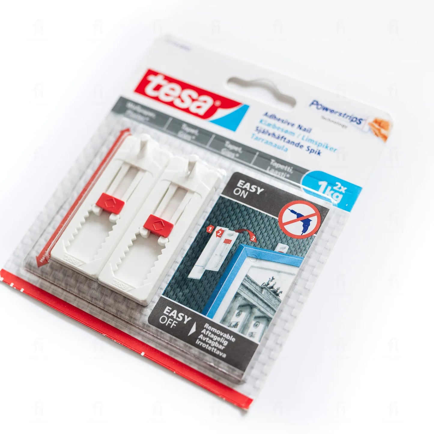 Samoprzylepne Haczyki Tesa Powerstrips – Montaż Bez Wiercenia