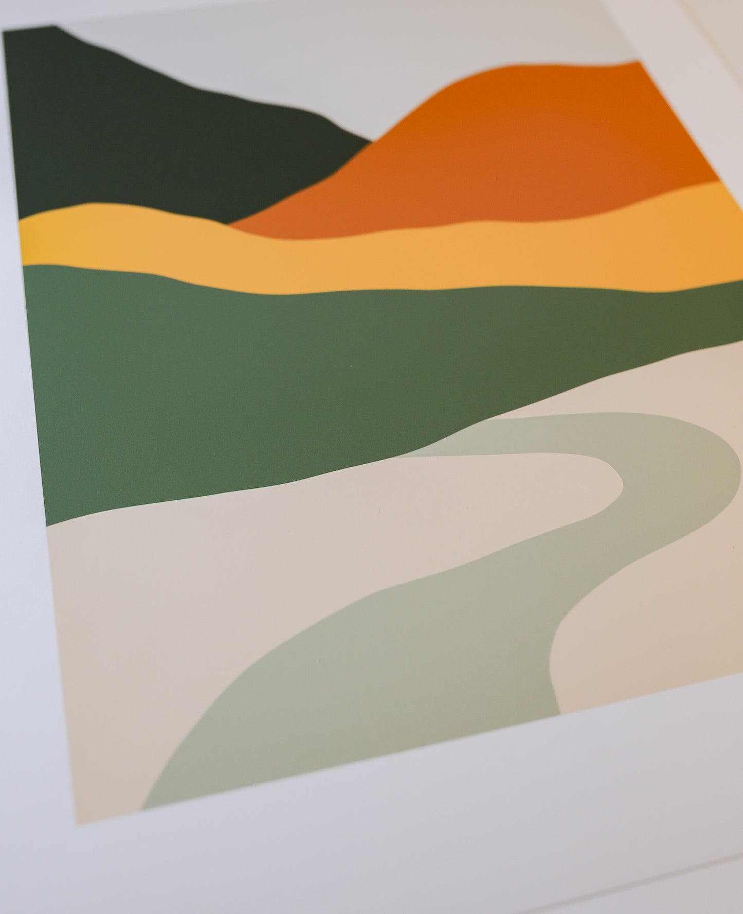 Scenic Hills Poster