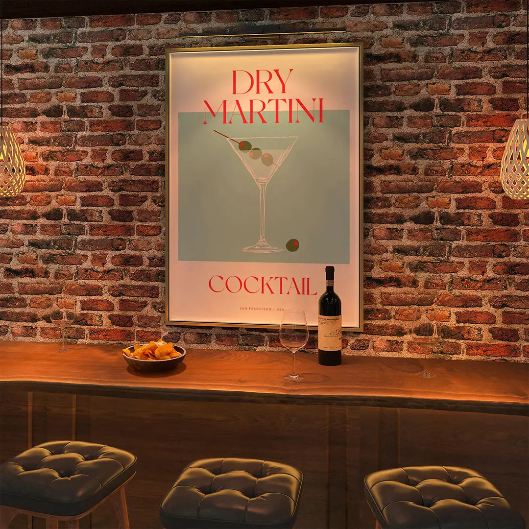 Dry Martini Poster