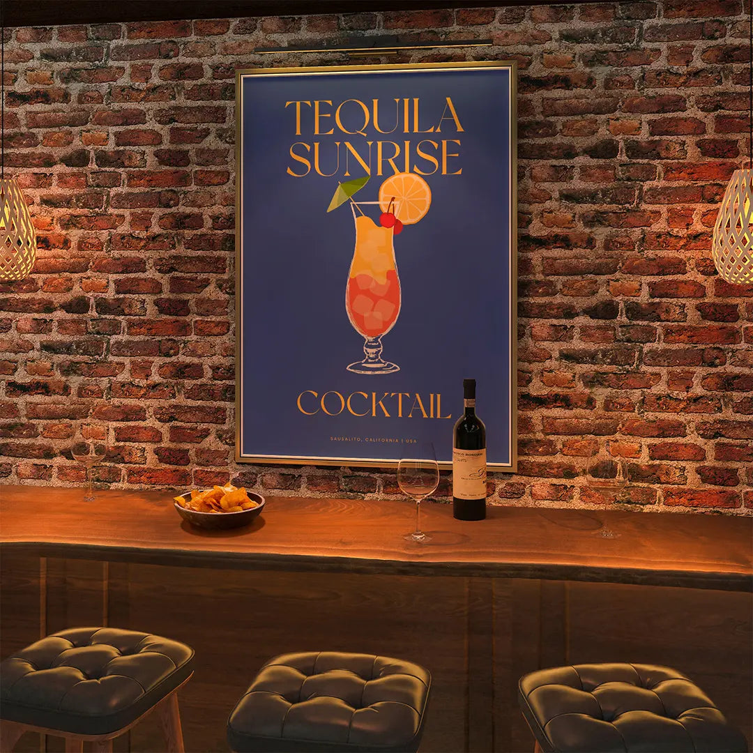 Tequila Sunrise Poster