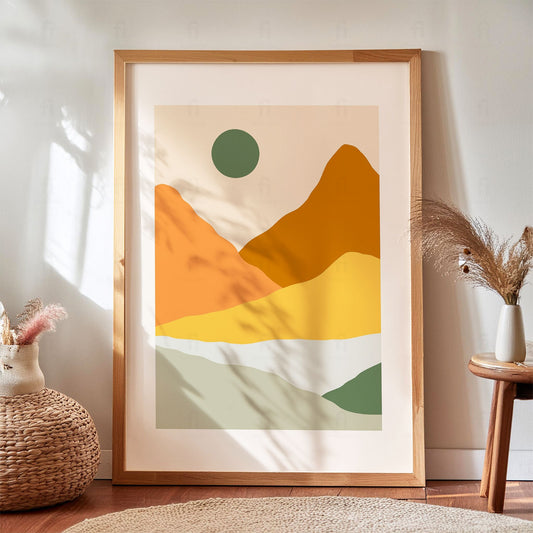 Scenic Hills Poster