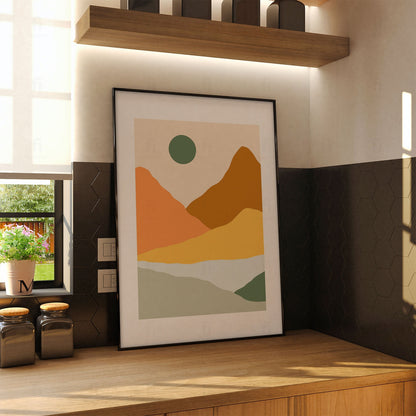 Scenic Hills Poster