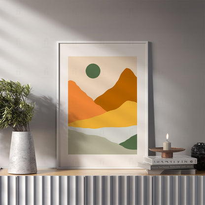 Scenic Hills Poster