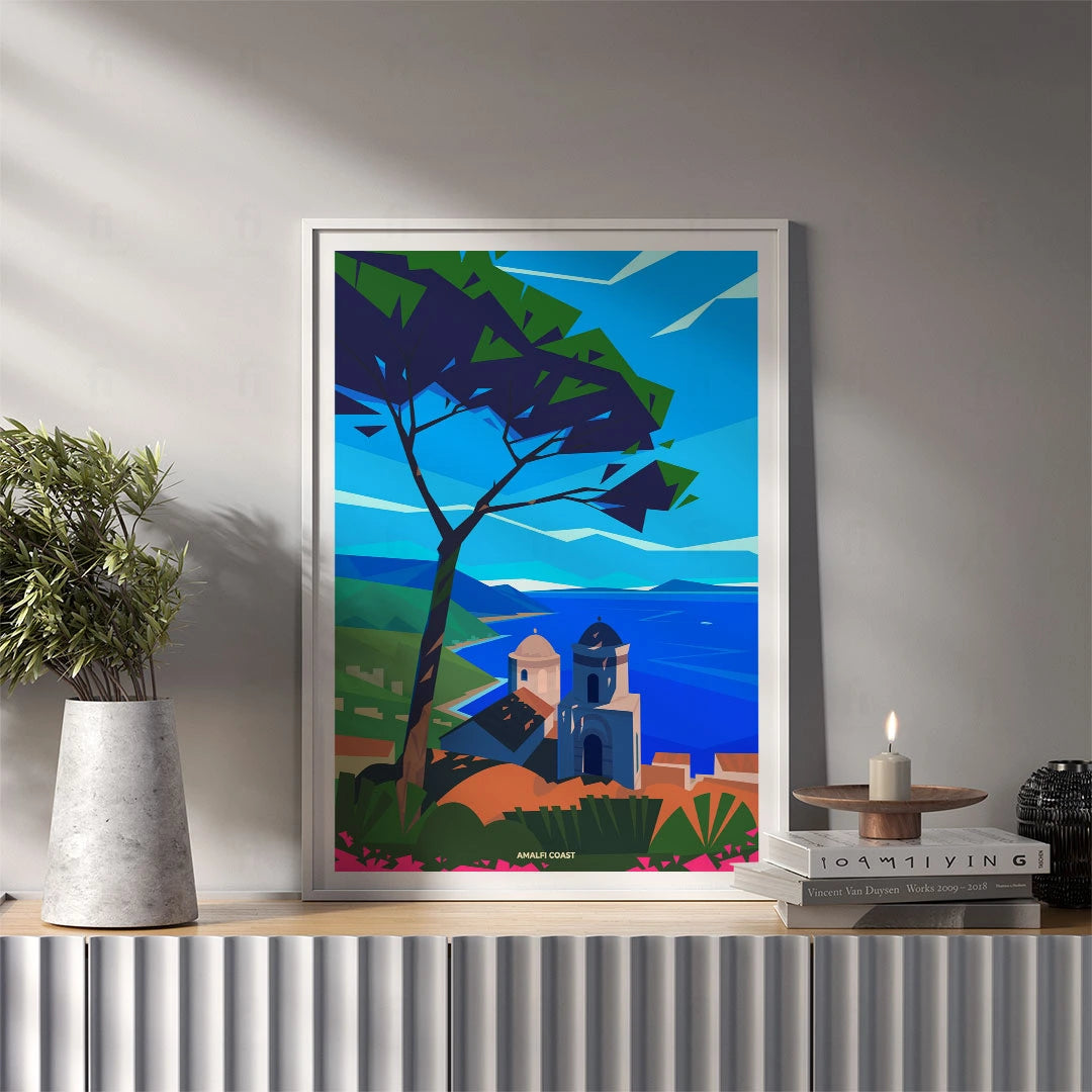 Poster Amalfi Coast, Italy 