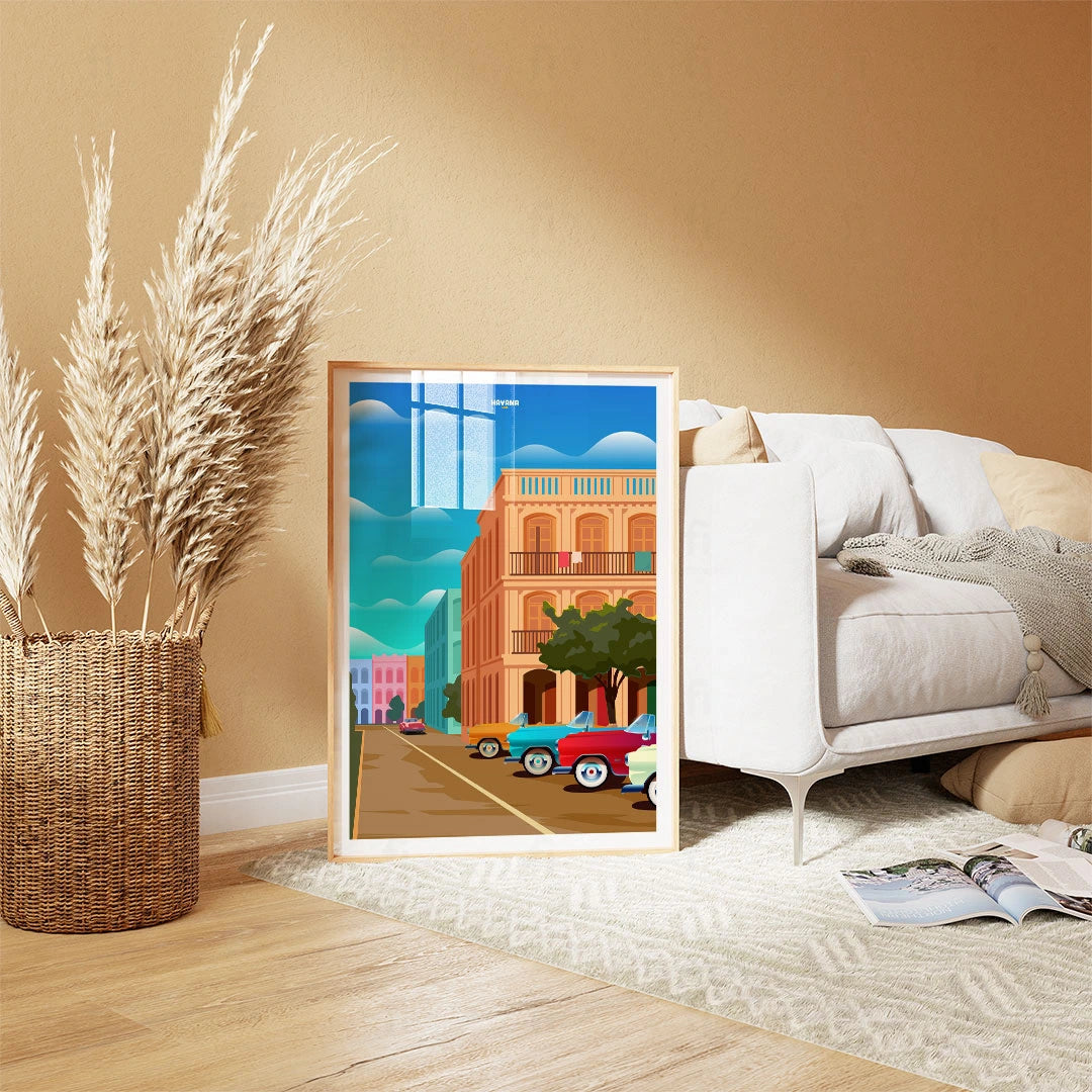 Poster Cuba, Havana 