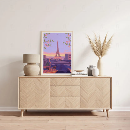 Poster Paris, France 