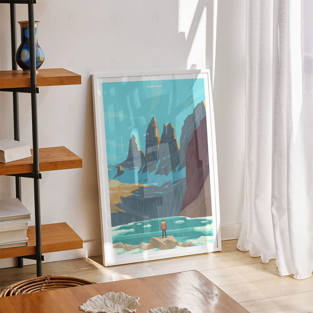 Patagonia, Torres del Paine poster 