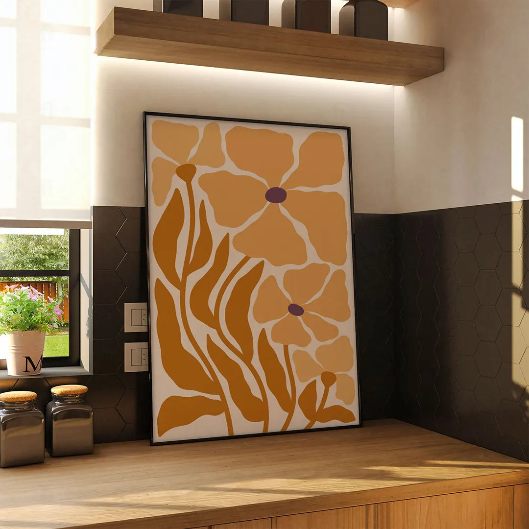 Botanical Glow Poster