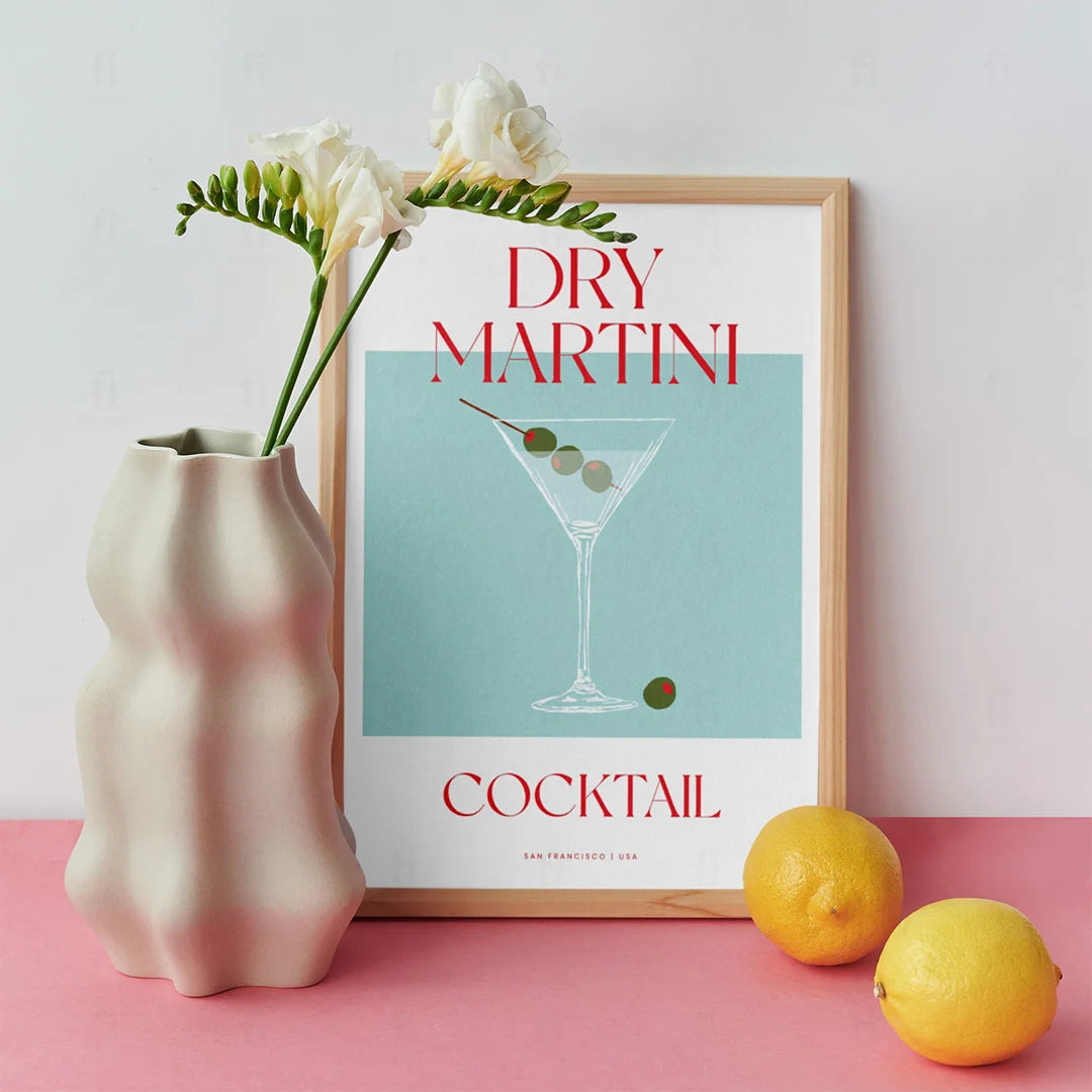 Dry Martini Poster 