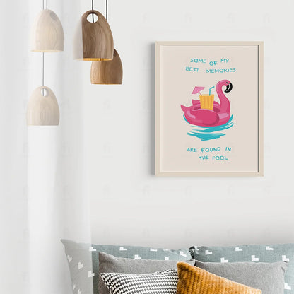 Pool Memories Poster 