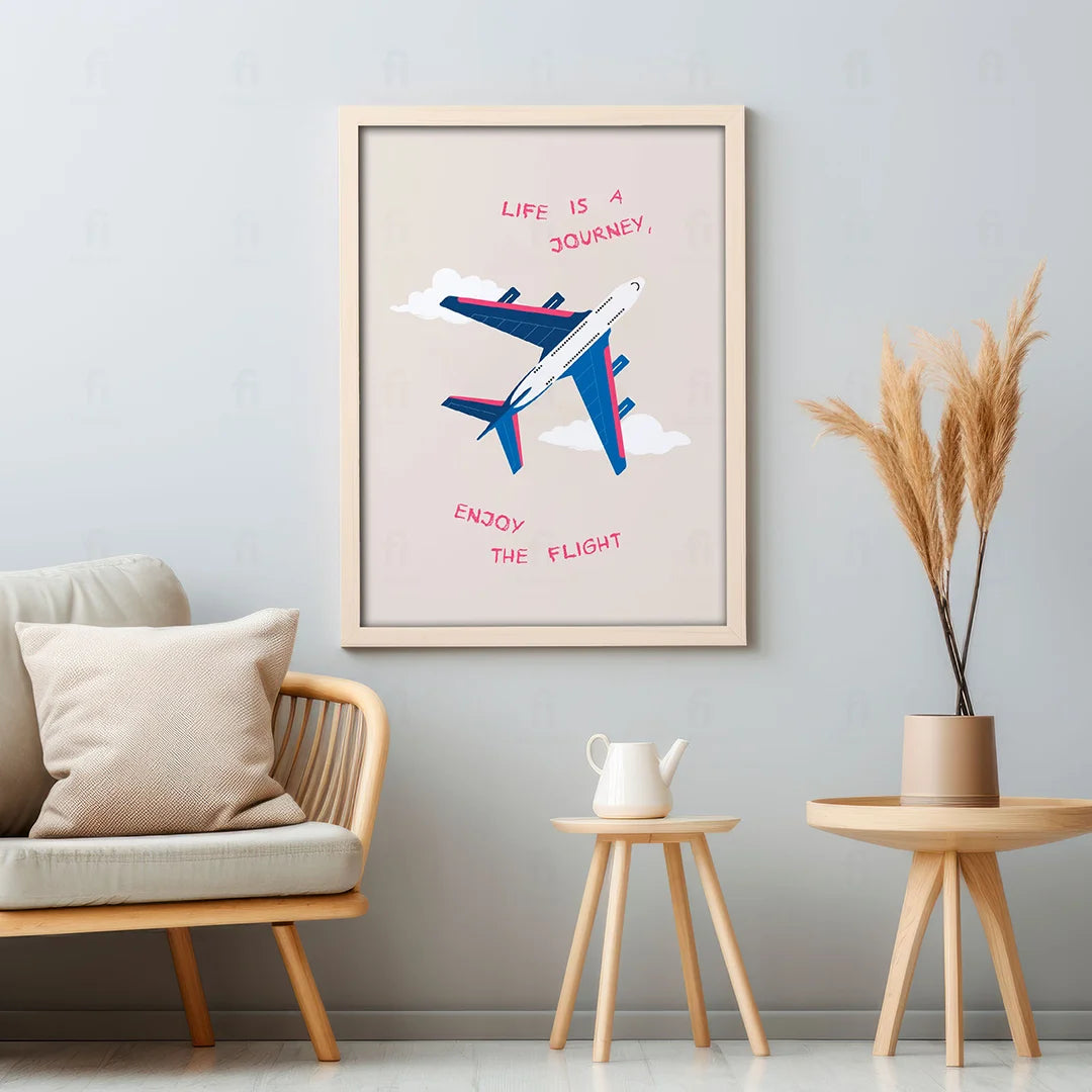 Life is a journey poster 