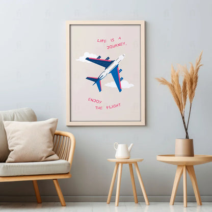 Life is a journey poster 