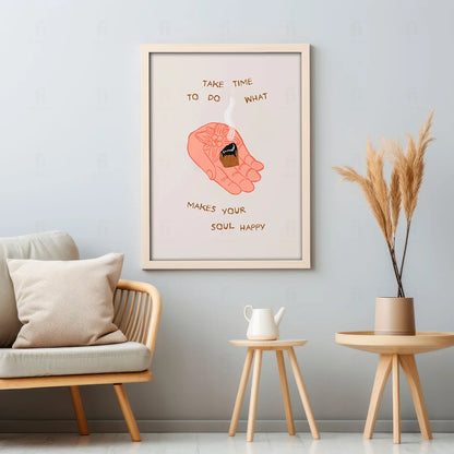 Poster Time for Happiness 