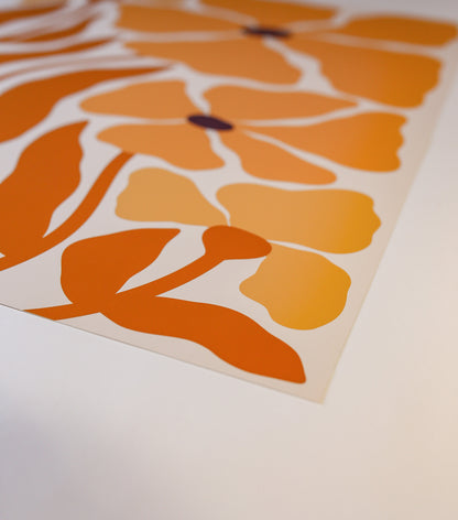 Botanical Glow Poster