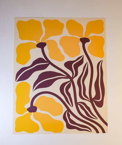 Golden Glow Poster