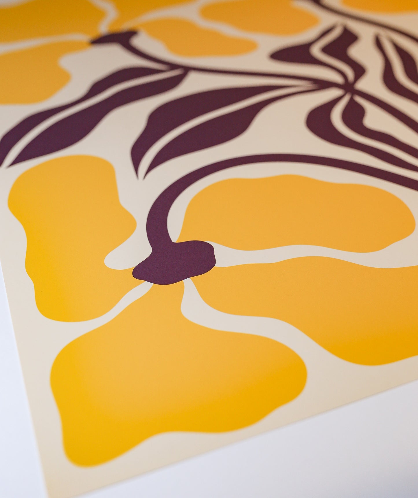 Golden Glow Poster