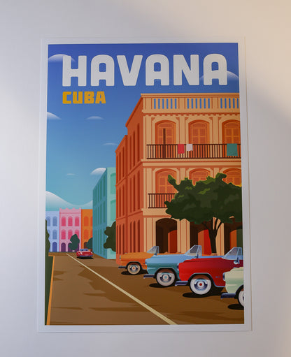Poster Cuba, Havana 