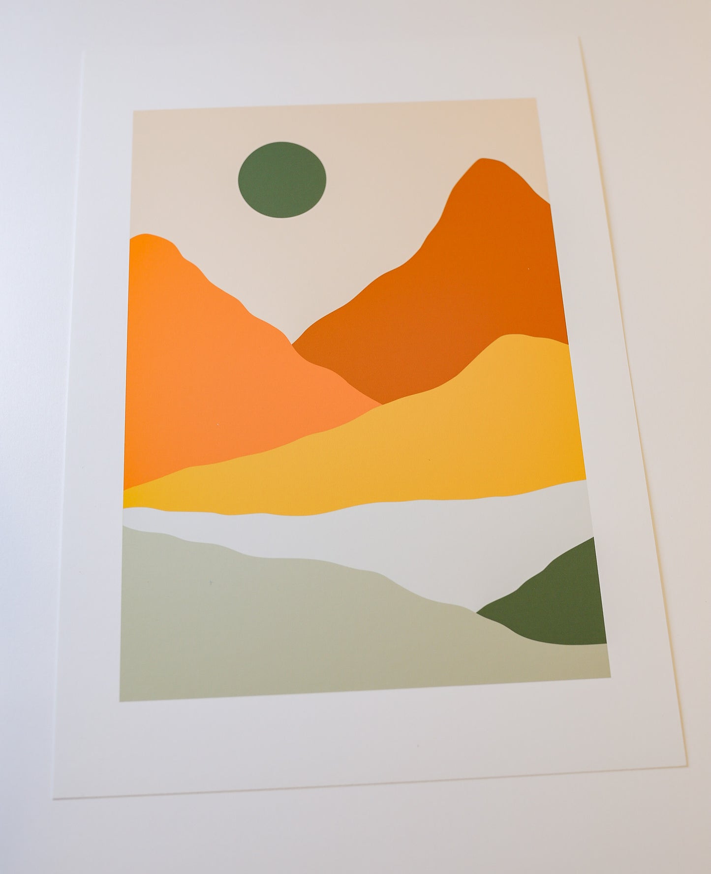 Scenic Hills Poster