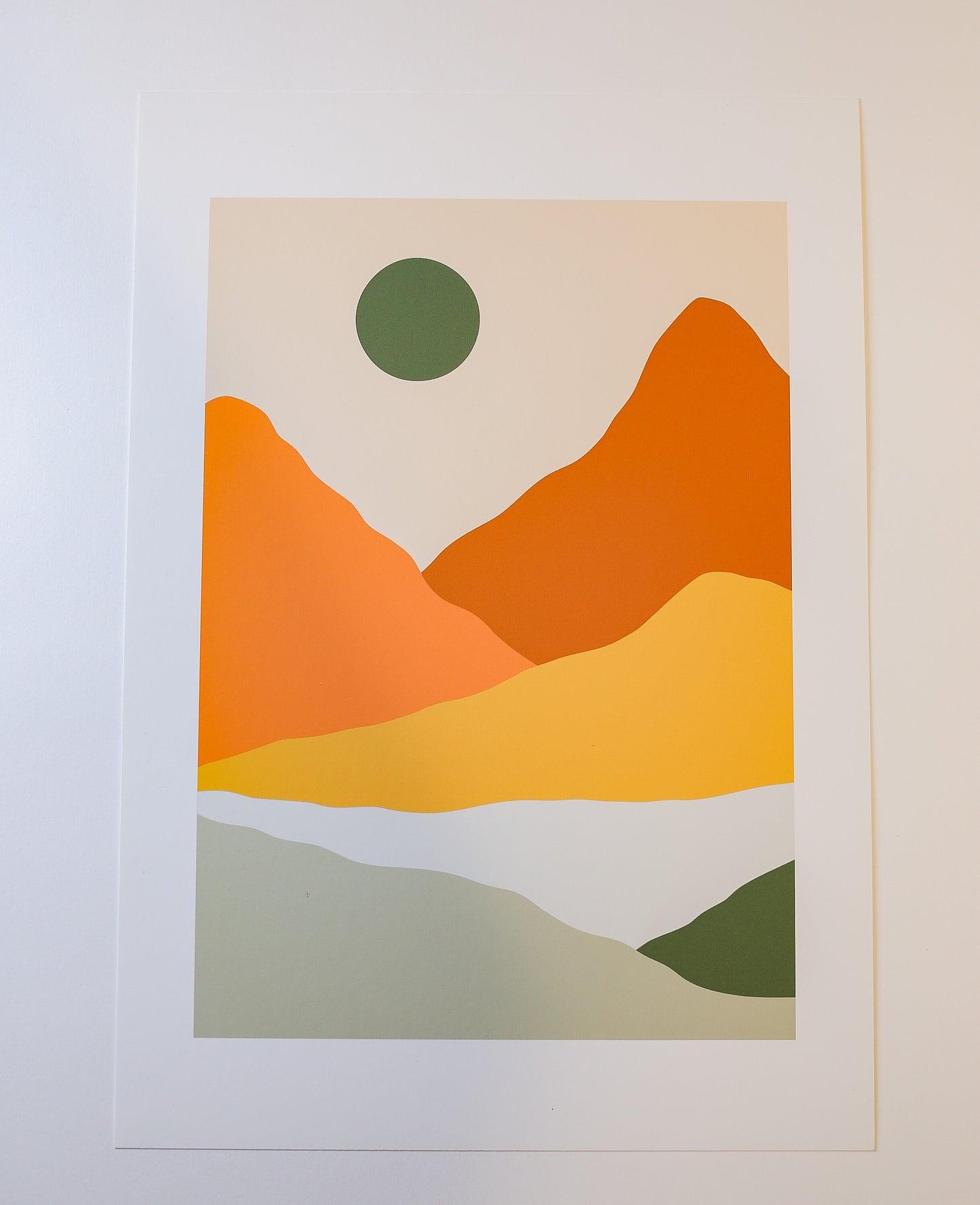 Scenic Hills Poster