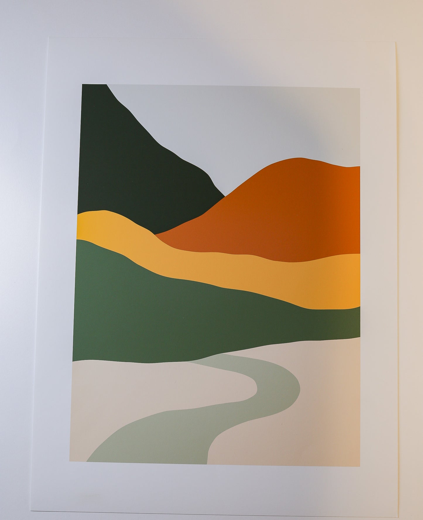 Scenic Hills Poster