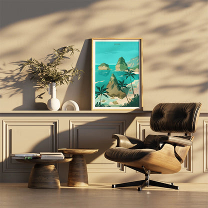 plażę Atuh na wyspie Bali w Indonezji.
