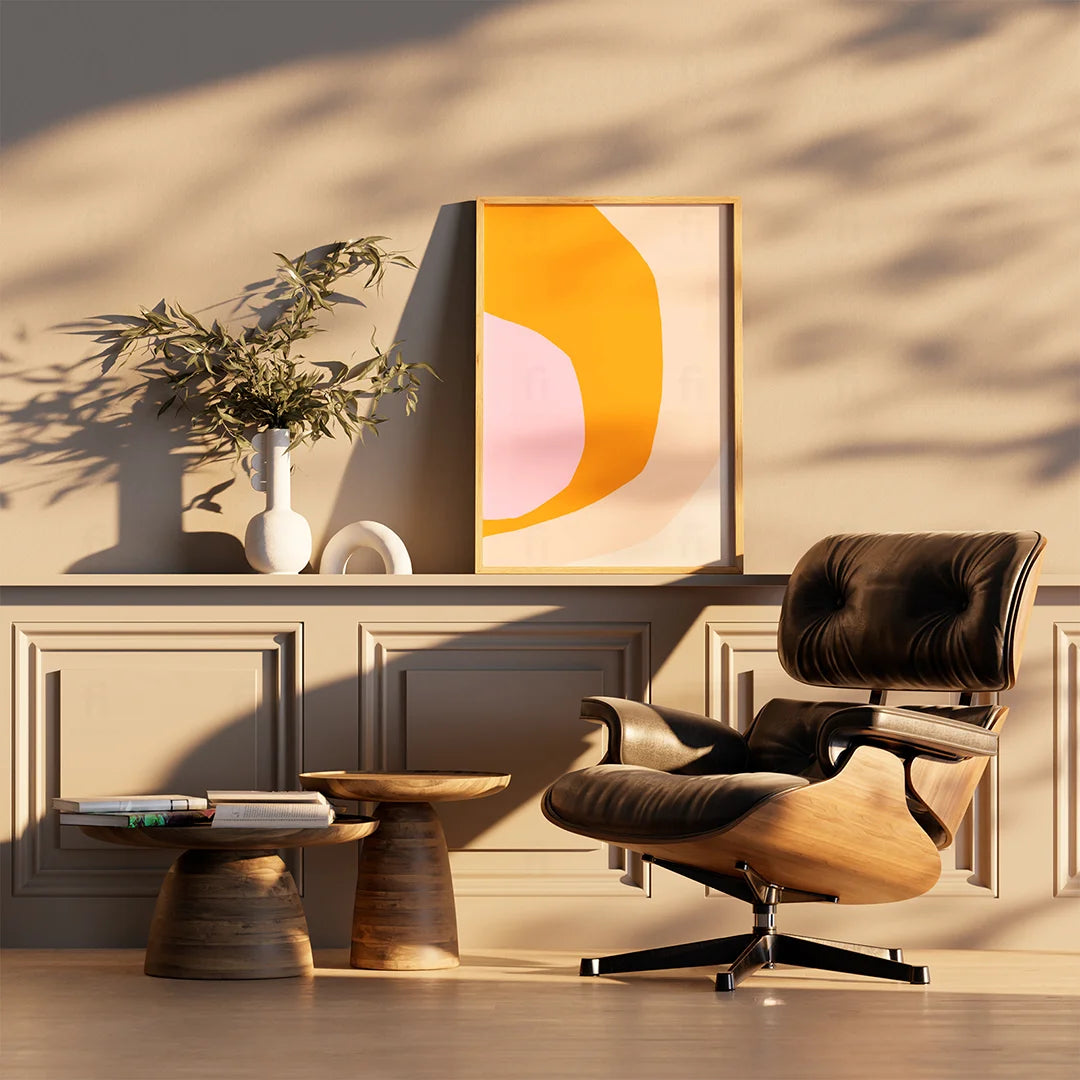 Abstract Sunshine Poster 