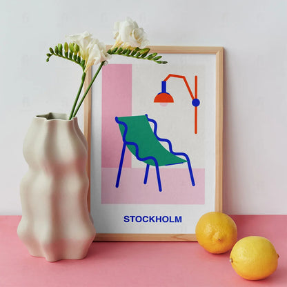 Stylish Corner Poster 