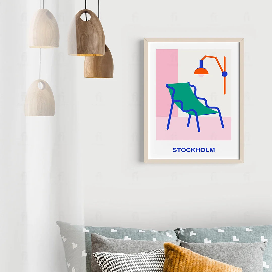 Stylish Corner Poster 