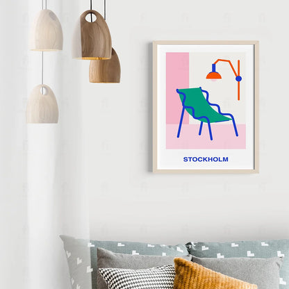 Stylish Corner Poster 