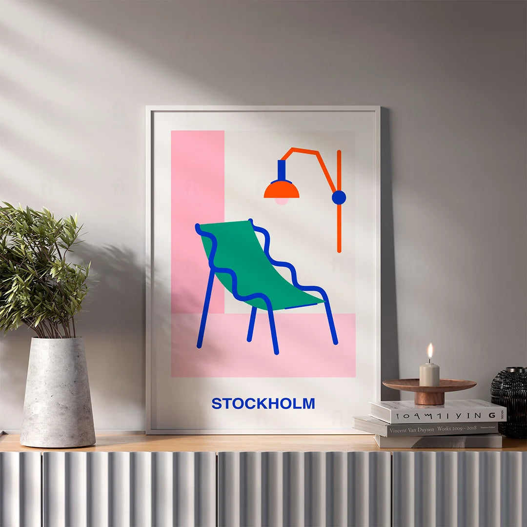 Stylish Corner Poster 