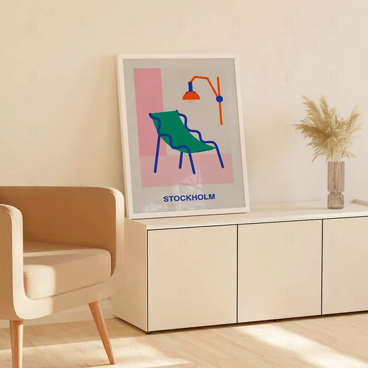 Stylish Corner Poster 